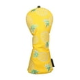 thumbnail image 4 of Funda para cabeza de palo de golf, suministros de golf, funda protectora de madera con forma de piña y cuello largo. FW, 4 of 9