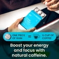 thumbnail image 2 of Goma de mascar con cafeína NeuroGum Energy con L-teanina y vitamina B12 y B6, 2 of 8
