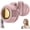 pink, variant on 2026 360° Portable Silent Mini Bladeless Electric Clip On Fan, 3 Speeds Small Whirlwind Clips For Shirt Waist Neck Cooling Personal Fan, Hands-Free Neck Fans Hanging Clip Rechargeabl (white)
