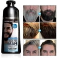thumbnail image 5 of Champú para barba de 200 ml para eliminar las canas y restaurar el color, fórmula suave e hidratante., 5 of 5