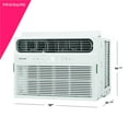 thumbnail image 3 of Frigidaire 10,000 BTU Window Room Air Conditioner with Wi-Fi up to 450 Sq Ft, White, 3 of 13