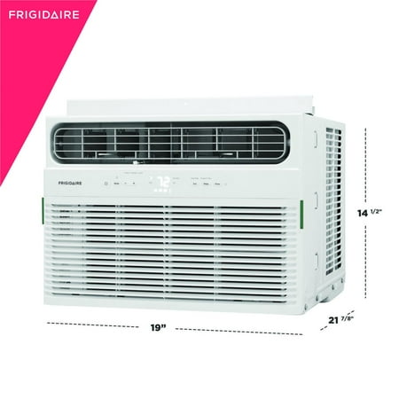 Frigidaire - 10,000 BTU Smart Window Air Conditioner with Wi-Fi and Remote in White - White