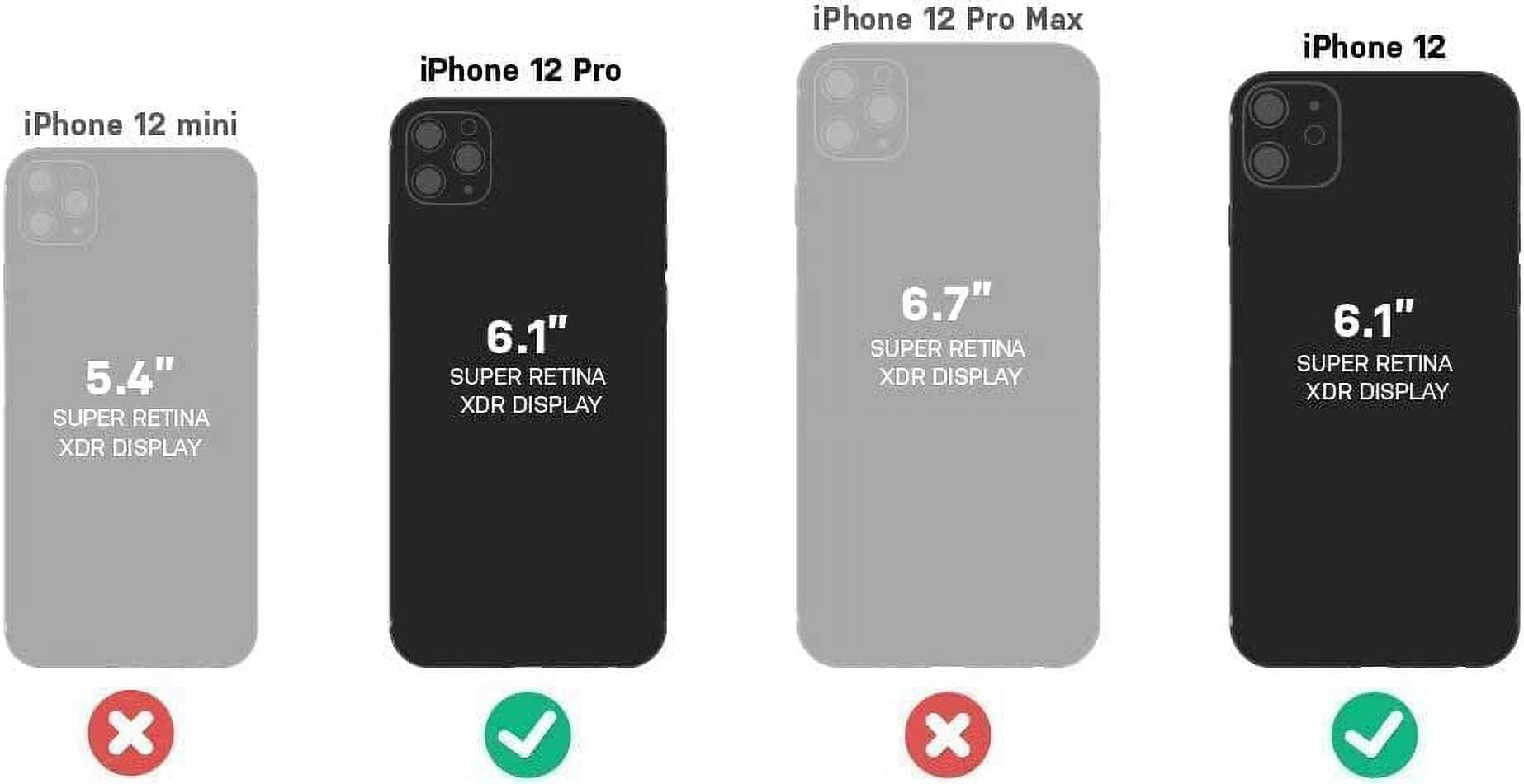 OtterBox Symmetry Clear Series Case for iPhone 12 & iPhone 12 Pro Only - Non-Retail Packaging - Disco Cowgirl Pink