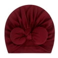 thumbnail image 2 of Odeerbi Toddler Baby Girls Cotton Bow Headwrap Headband Knot Turban Hairband, 2 of 3