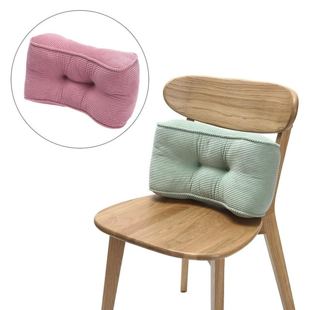 Almohada de soporte para asiento de automóvil Yotijar Cojín de respaldo inferior multiusos Rosado