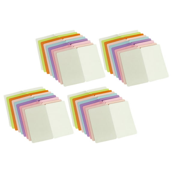 Minkissy Handwritten Greeting Cards Folded Paper 50Pcs