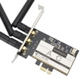 thumbnail image 3 of Tarjeta inalámbrica 802.11AC WiFi + Para Bluetooth 4.0 Bling Bling Tarjeta WLAN de escritorio PCI E BCM943602CS con 3 antenas, 3 of 12