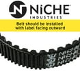 thumbnail image 5 of Niche Drive Belt for Polaris Sportsman 550 X2 XP EPS 3211160 3211123 519-CDB2231T, 5 of 5