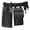 Black, variant on Vintage Medieval Leather Waist Bag With Leather Belt Medieval Waist Phone Bag Side Pouches For Men Women Halloween
