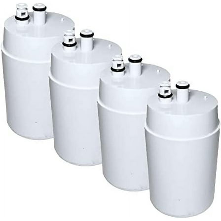 Nispira Water Filter Replacement For Brita Basic Complete Faucet Filtration Systems 36311 36312 FR-200 FF-100 | Removes Chlorine, Lead, Odor, Color | 100 Gallon | Pack of 4