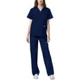 thumbnail image 3 of Adar Mens Medical Scrubs Set Medical Uniforms - Roomy Fit (30 Colors), 3 of 7