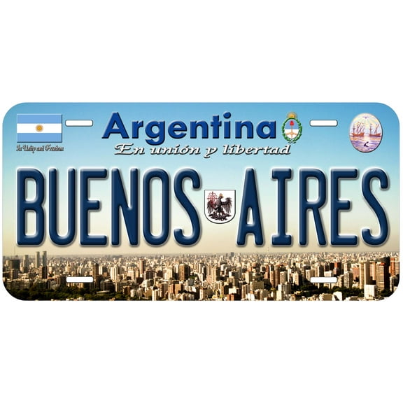 Buenos Aires TAG01 Argentina  Novelty Car License Plate