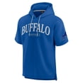 thumbnail image 2 of Unisex Fanatics  Royal Buffalo Bills Elements Ready Short Sleeve Pullover Hoodie, 2 of 3