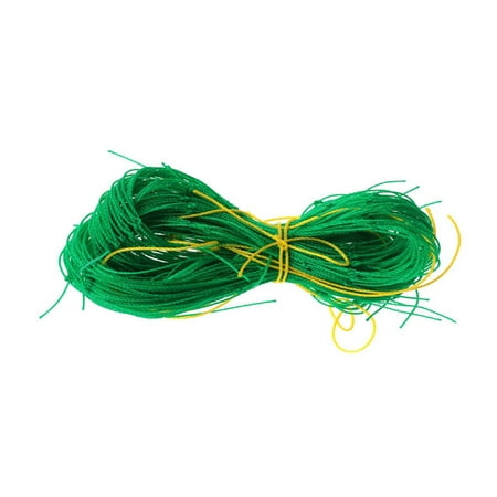 

1.8x2.7m Fruit Flower Petunia Climbing Net Cucumber Bush Gourd Vines Network Gardening Vines Net (Green)