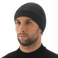 thumbnail image 2 of Uooqdmx Cute Beanie Knitted Beanie Skull Caps for Men Warm Hat Knit Beanie Wool Beanies for Men Slouchy Beanie Dark Gray A, 2 of 3