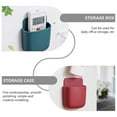thumbnail image 5 of CIMAXIC 6pcs Remote Controller Storage Boxes Punch Free Storage Cases (Assorted Color),4.53"X3.15"X0.98", 5 of 5