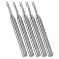 thumbnail image 3 of 5pcs End Mills Single Flute Spiral Milling Cutter Straight Shank End Mill 3.175x1.5x8x38mm, 3 of 5
