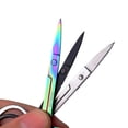 thumbnail image 4 of Stainless Steel Eyebrow Scissor Trimmer Eyebrow Eyelashes Nose Hair Scissor Manicure Scissors Cutter Nail Makeup Tool, 4 of 7