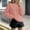 Pink, variant on Light Sweaters for Women Long Sleeve Knit Cozy Cute Crewneck Pullover Casual Soft Loose Top Winter Clothes Fashion