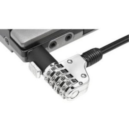 - Noble Universal 4 Dial Anti Theft Notebook Lock - Combination Lock - Galvanized Steel - 6ft (ng37)