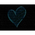 thumbnail image 3 of Seay, Anne 24x19 Black Modern Framed Museum Art Print Titled - She Loves Me - Blue, 3 of 5