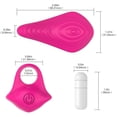 thumbnail image 3 of Vibrador pequeño para mujeres, estimulador de clítoris y pezón, vibrador con funda para los dedos, estimulación del clítoris,juguetes sexuales femeninos para adultos para mujeres, 3 of 5