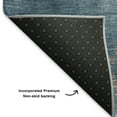 thumbnail image 5 of Addison Rugs Mayfield Premium Machine Washable Transitional Abstract Navy Rectangle Rug, 9' x 12', 5 of 7