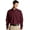 WINE, variant on Garment Men's Long Sleeve Button Down Poplin Shirt, Style 1280