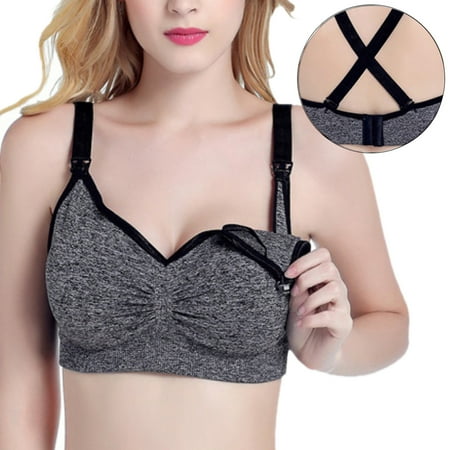 

Lovebay Women s Stretchy Front Open Breast Feeding Maternity Bra Nursing Bras
