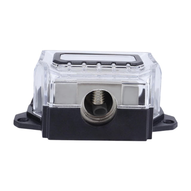 Bunblic Generic 3 Way Power Distribution Block Powers Ground Distributor Easily Install Practical Sturdy Connecting Block for Vehicles
