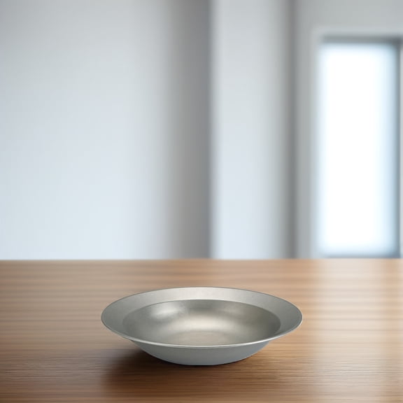 OULII 20cm Stainless Steel Plated Fruit Bowl Space Saving Design
