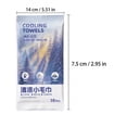 thumbnail image 3 of Cooling Towels Bulk 10 Pack Instant Cooling Towels for Hot Weather Disposable Microfiber Cooling Towel for Neck, Gym, Sports, Outdoor Work and Gifts, 3 of 6