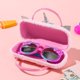 thumbnail image 4 of Coque Rigide pour Lunettes Oso de Fresa Licorne Peluche Colore Mignonne, 4 of 5