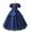 Dark Blue, variant on LWavelet Kids Girls Sleeveless Flower Petals Tulle Dress Formal Elegant Wedding Christmas Party
