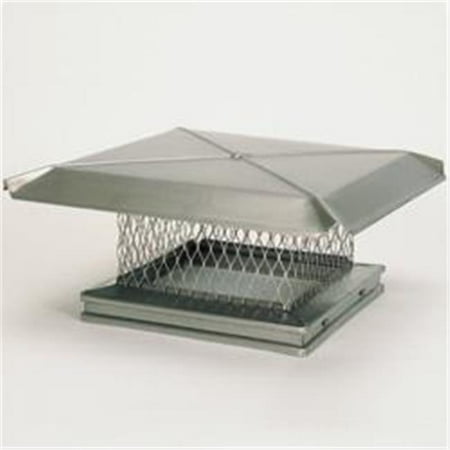 

Homesaver 13112 15 Inch x 15 Inch Homesaver Stainless Steel Single-flue Chiminey Cap 304-alloy