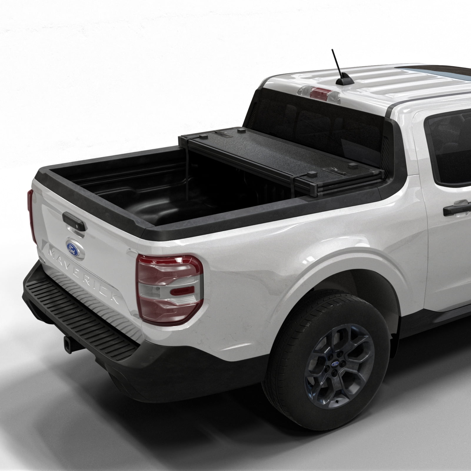 Toptiny Hard Tri-Fold Truck Bed Tonneau Cover, Fits 2022-2026 Ford Maverick 4'6" Bed