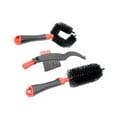 thumbnail image 2 of 3pcs Motorcycle Chain Clean Brush Flywheel Brush Tire Cleaner Scrubber Tool (Red), 2 of 9