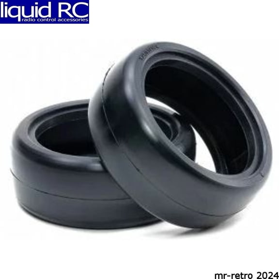 Tamiya 22000 RC Reinforced Racing Tires Medium 24mm 2 Pieces