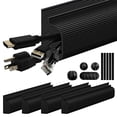 thumbnail image 2 of ZhiYo J Channel Cable Raceway - Organizador de cable de escritorio de, 2 of 2