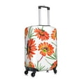 thumbnail image 3 of PAYOHTO Highly Elastic Spandex Suitcase Cover Luggage Cover Large Fits 25 to 28 Inch Orange Gazania Flowers Floral Botanical, 3 of 8
