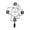 White 30cmx50cm, variant on jifeng Wall Clock with Swing Pendulum Classroom Dorm Analog Clock School No Ticking White 30cmx50cm