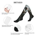 thumbnail image 6 of Bixox Surreal Panda Warrior Print Compression Socks,Compression Socks Women & Men Circulation for Medical,Running,Athletic, 6 of 7