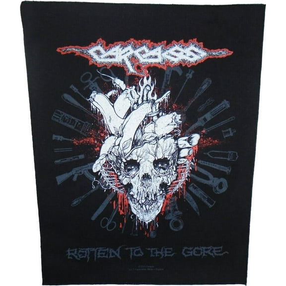 Carcass - Rotten to the Core - 14" x 11" Printed Back Patch