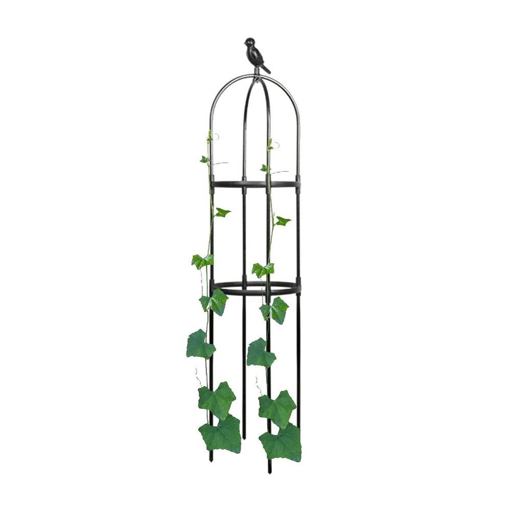 Laideyi Garden Trellis Tower Obelisk Tomato Cage Tall Plant Stakes