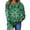 Green-2, variant on Ohufall Womens St. Patrick's Day Green Sweatshirts Shamrock Graphic Long Sleeve Shirts Casual Crew Neck Irish Pullover Tops
