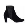 thumbnail image 3 of Womens Easy Street Endear Dress Ankle Booties, Black.Black White, 3 of 5