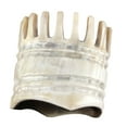 thumbnail image 1 of ColoMX Masajeador de cuero cabelludo y pelo de cuerno Natural, práctico peine para masaje de cabeza, color Beige, 1 ud., 1 of 7