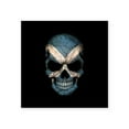 thumbnail image 1 of CafePress - Scottish Flag Skull On Black Sticker - Square Sticker 3" x 3", 1 of 1