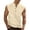 Khaki, variant on JTieacloth High Neck Tops for Men Men's Sleeveless Tank Top Casual Breathable Comfortable Loose Fit Button Down Summer Workout Gym Outdoor Hiking