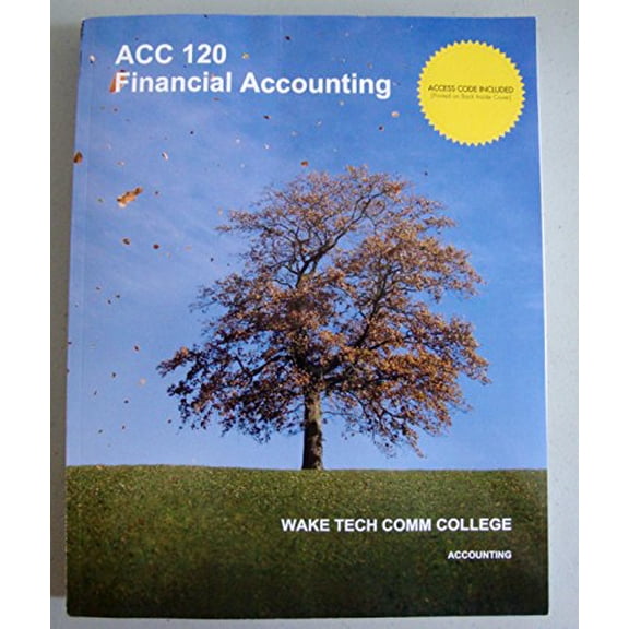 Pre-Owned Financial Accounting (Wake Tech Comm College), 9781308783062, 130878306X, Paperback,